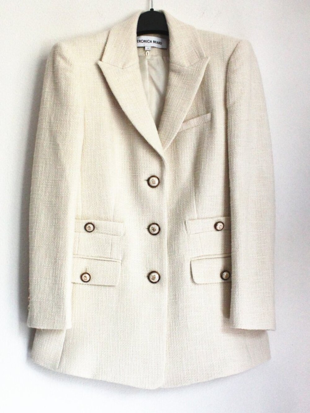 Veronica Beard Dickey Blazer Jacket Sz 2 Terre Cotton Ret $798